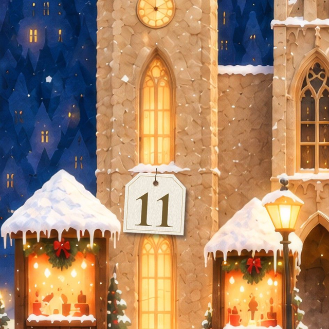 Adventsbild 11 – Der Lichtermarkt