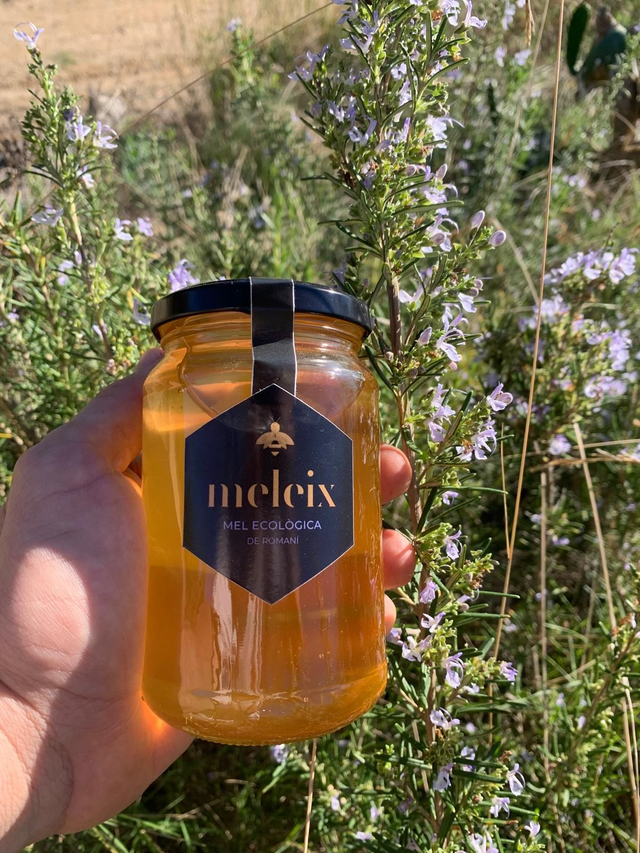 Mel ecològica de romaní