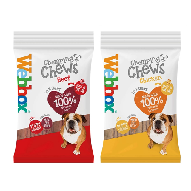 Webbox chomping chews