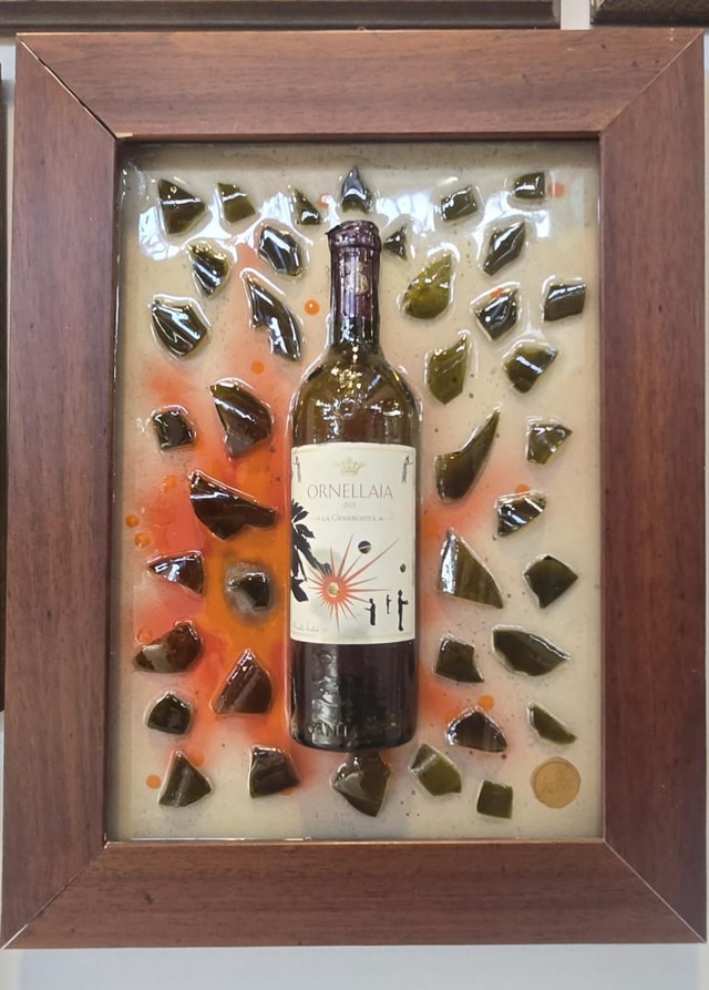 Quadro Vino Rosso Ornellaia