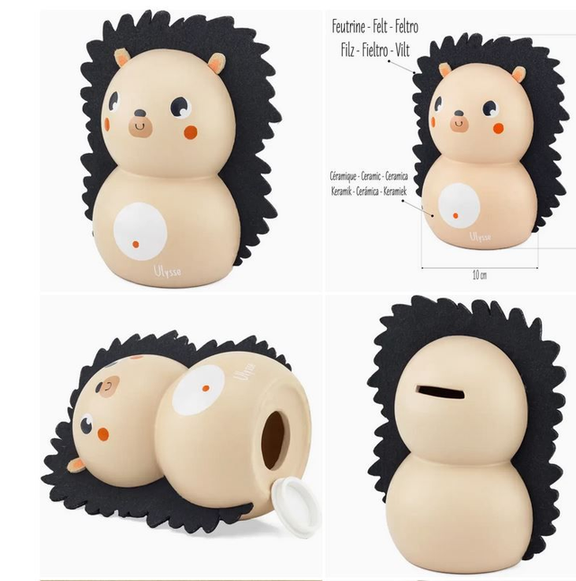 Ulysse Coulleurs d'Enfance, SPARSCHWEIN: IGEL, HASE oder KUH