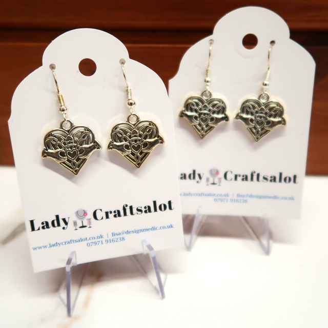 Heart Hands Earrings