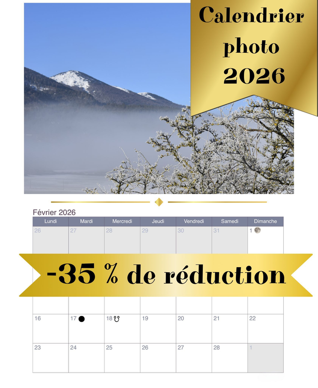 Calendrier photo d'art 2026