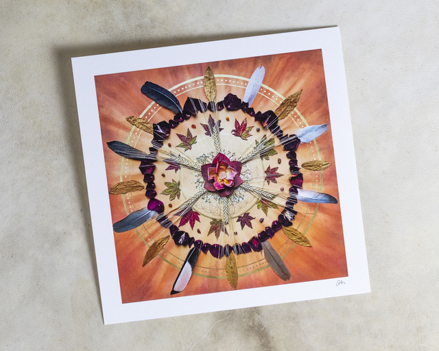 Mandala d&#039;automne