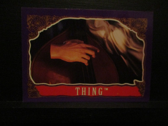 The Addams Family Original Trading Card #9