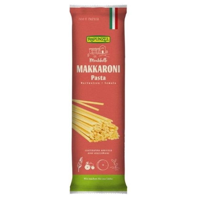 Rapunzel Makkaroni Semola, 500g Packung