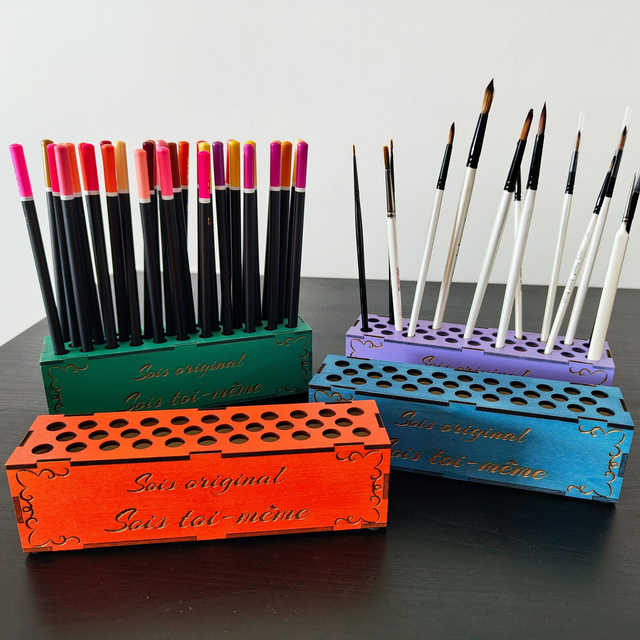 Support pour crayons &amp; pinceaux