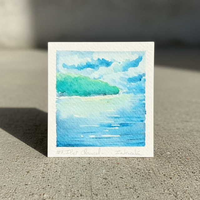 Aquarelle mini - Ilet Chancel