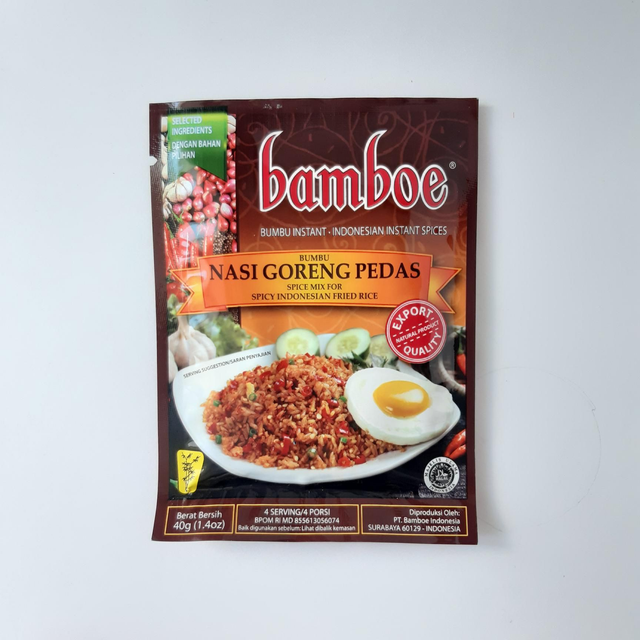BAMBOE Bumbu Nasi Goreng Pedas - Préparation de Nasi Goreng Piquant 29-12-2025