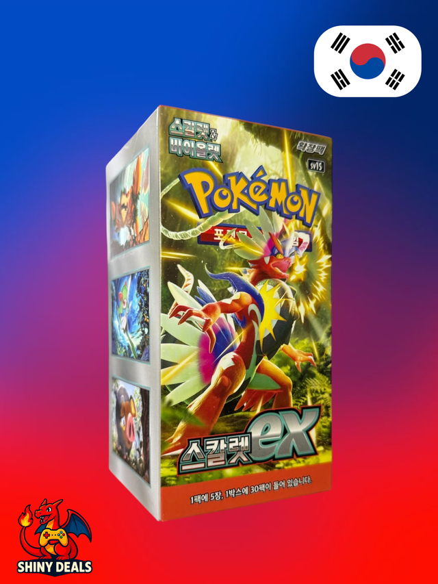 Display Pokémon Scarlet Ex (Sv1S) - Coréen 