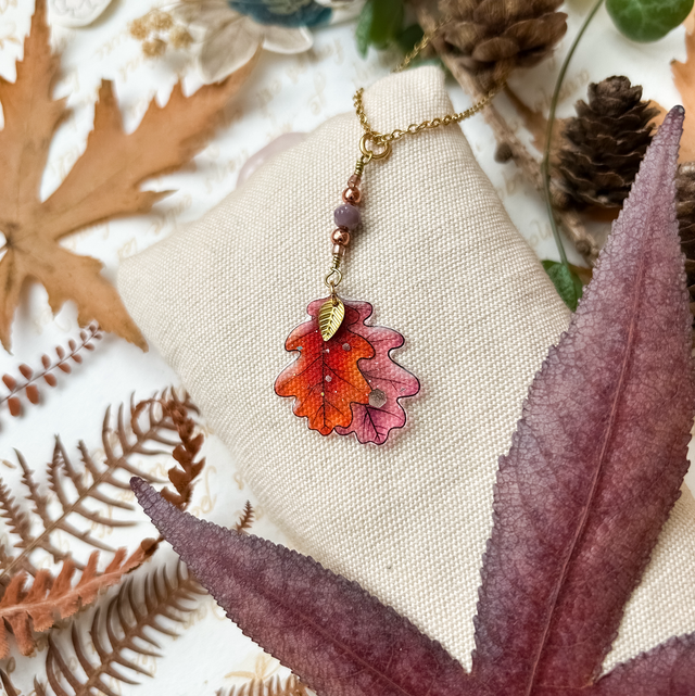 Collier Tendre Forêt - Gold Edition