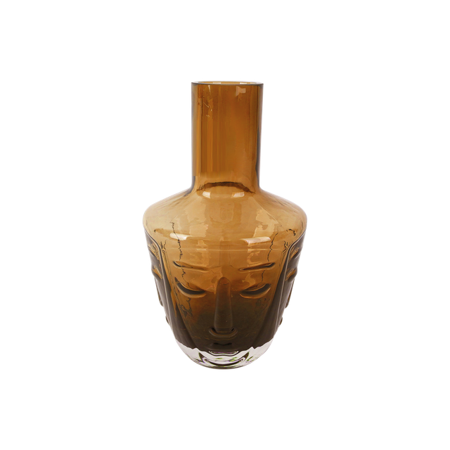 Carafe Visage Ambre