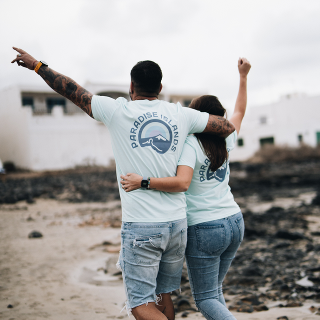 Camiseta Paradise Aguamarina