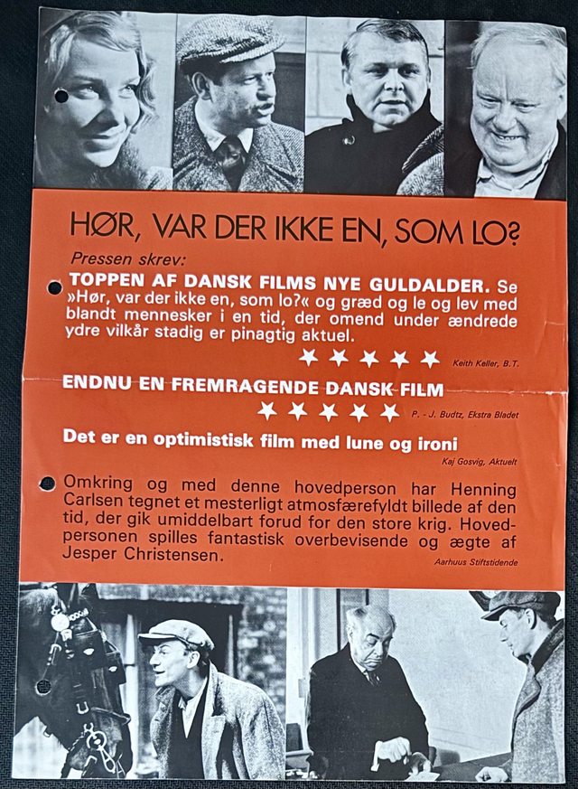 Hør Var Der Ikke En Som Lo