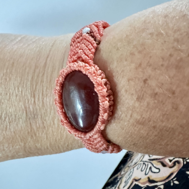 Bracelet manchette Été Indien 🔸 – Pièce unique