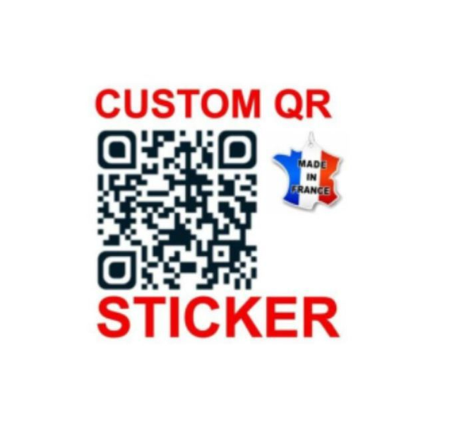 Stickers QR code personnalisé