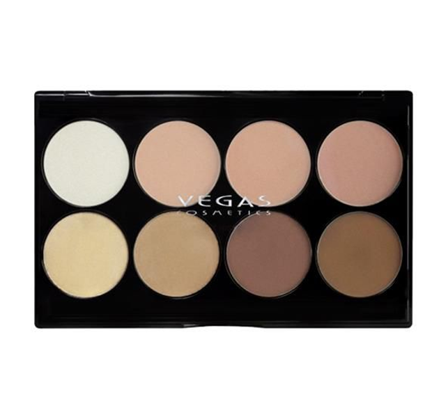 Compact Highlighter Palette – 8x4g