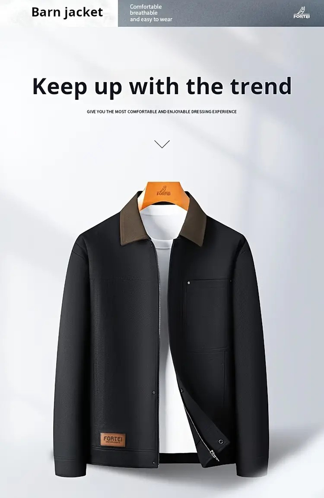 Men's FORTEI Casual Cargo Jacket