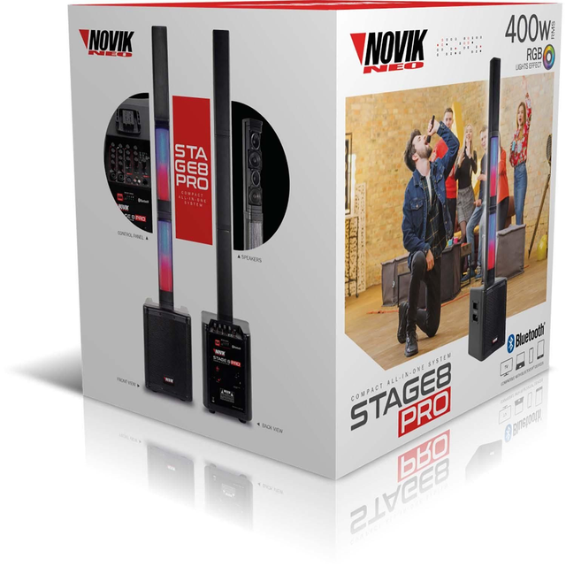 Sistema Portátil Novik Neo Mod. Stage 8 Pro Cód 542