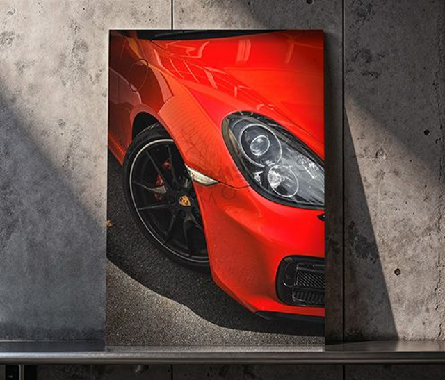 PORSCHE BOXSTER 981 GTS - ROUGE 