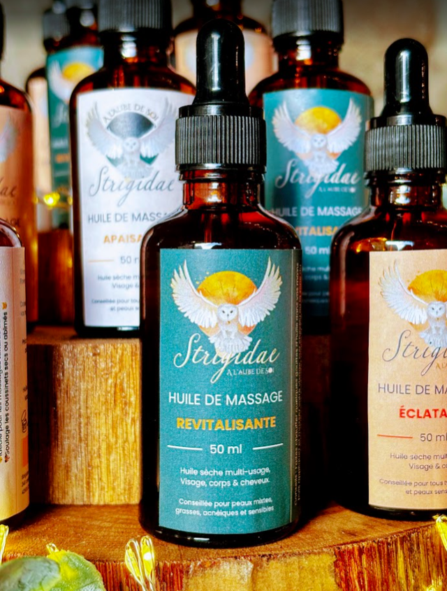 Huile de soin bio Revitalisante