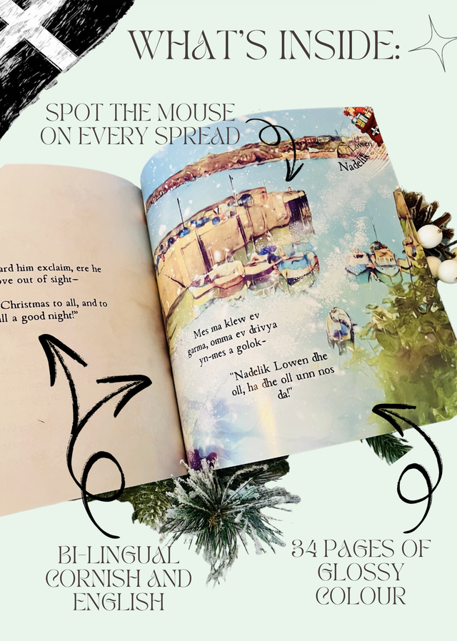 An Noswyth Kens Nadelek - Cornish / English Edition