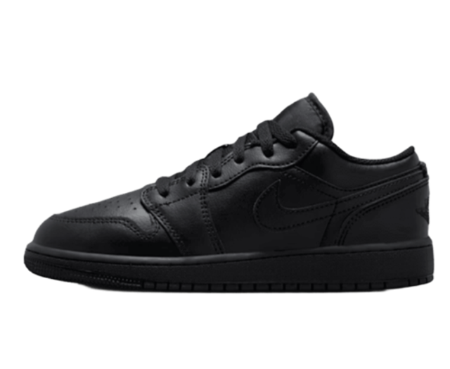 Air Jordan 1 Low en cuir - Noir