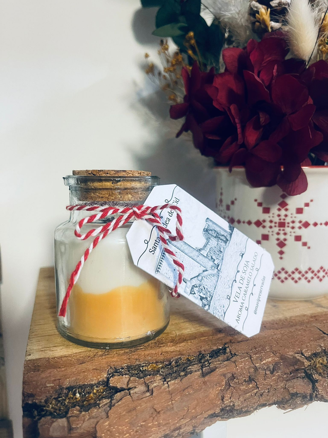 Vela canela (tarjeta personalizada)