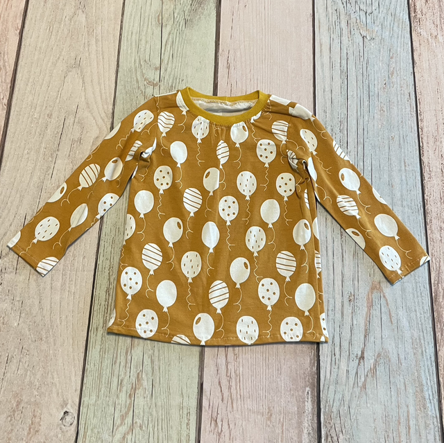 Langarmshirt, Größe 104 Luftballon