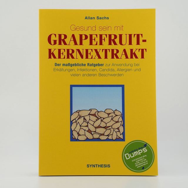 Buch - Gesund sein mit Grapefruitkernextrakt