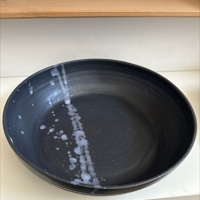 Saladier noir - grand 