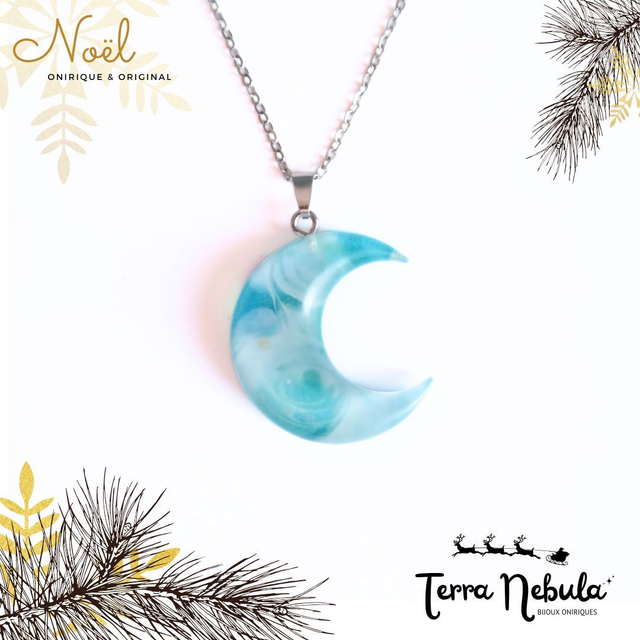 Collier Lune onirique Ondine | CO028