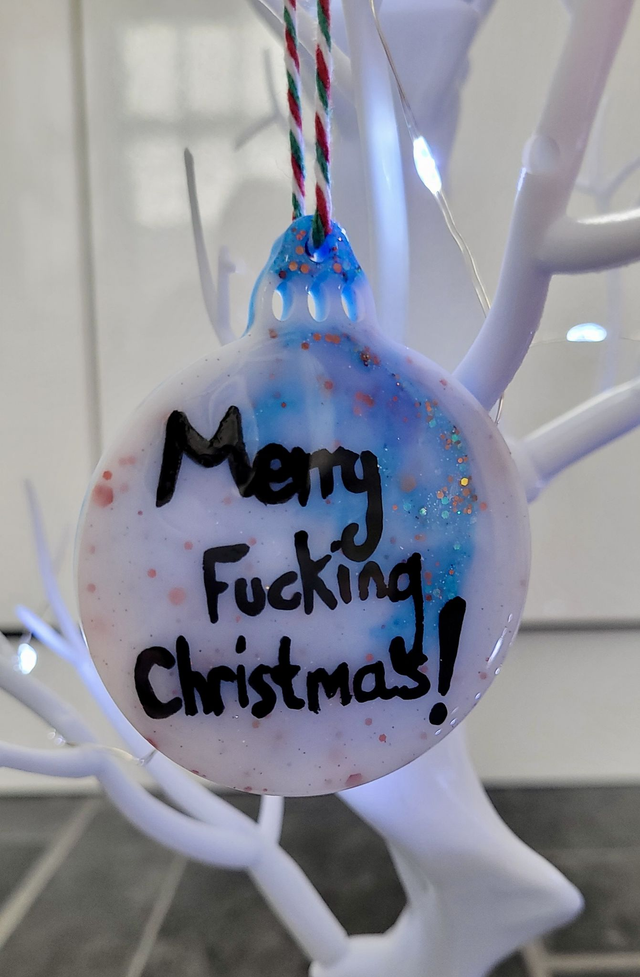 Christmas Tree Circular Baubles - Various Designs