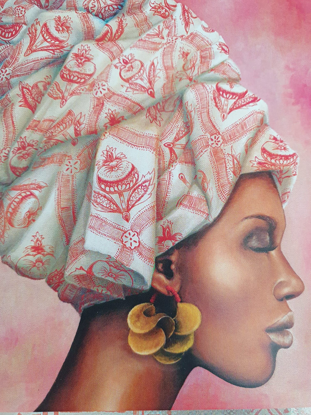 Signed Print - African Woman - Amahle