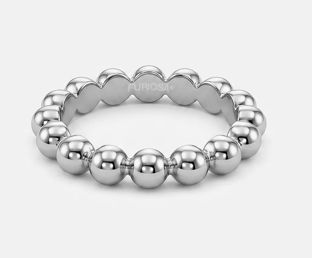 FU35 / Furiosa / Prsten Bubble / stříbrný 