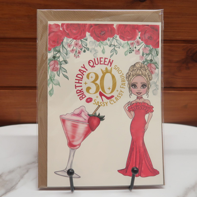 Adult Age Birthday Card