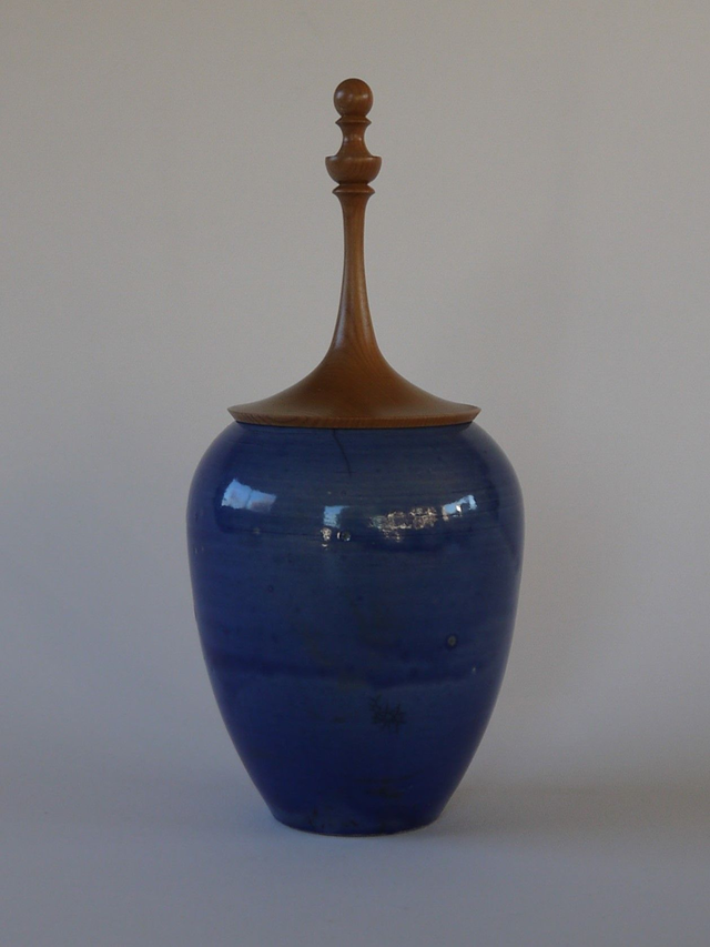 Pot à fleuron raku réf. 2132