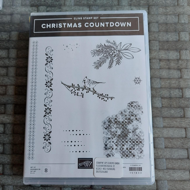 Christmas Countdown stamp set 