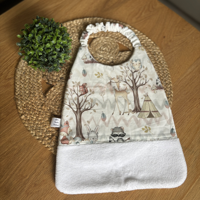 Bavoir/Serviette de cantine FORÊT