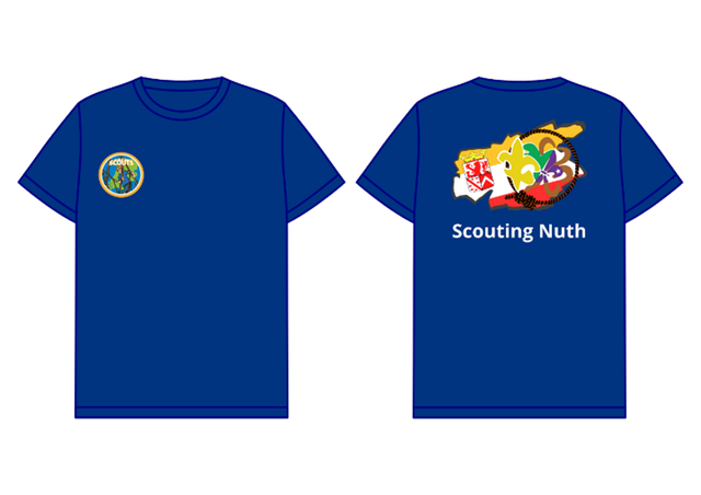 Groeps T-shirt Scouting Nuth