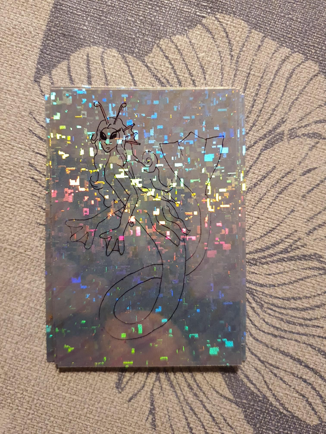 Sticker Holo Alien Mermaid 