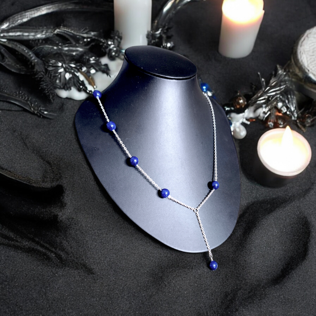 Collier ERYA - pierres et acier