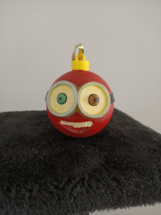 Boule de noël rigolote  