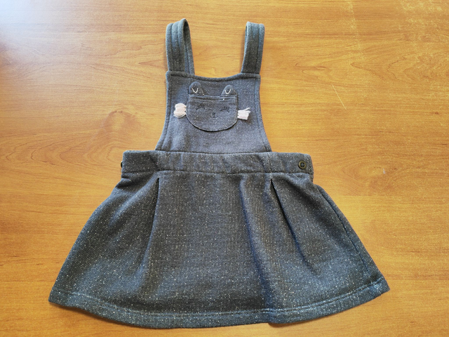 Robe grise en 9 mois