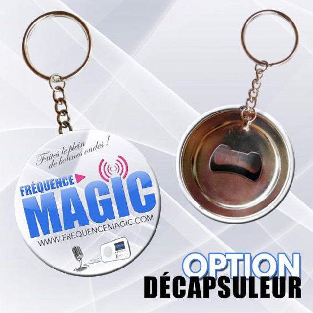 PORTE CLES DECAPSULEUR VERSION 1