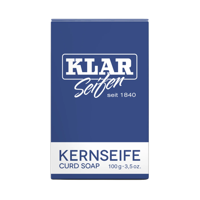Klar Seifen - Kernseife 100g, Cosmos zertifiziert, palmölfrei