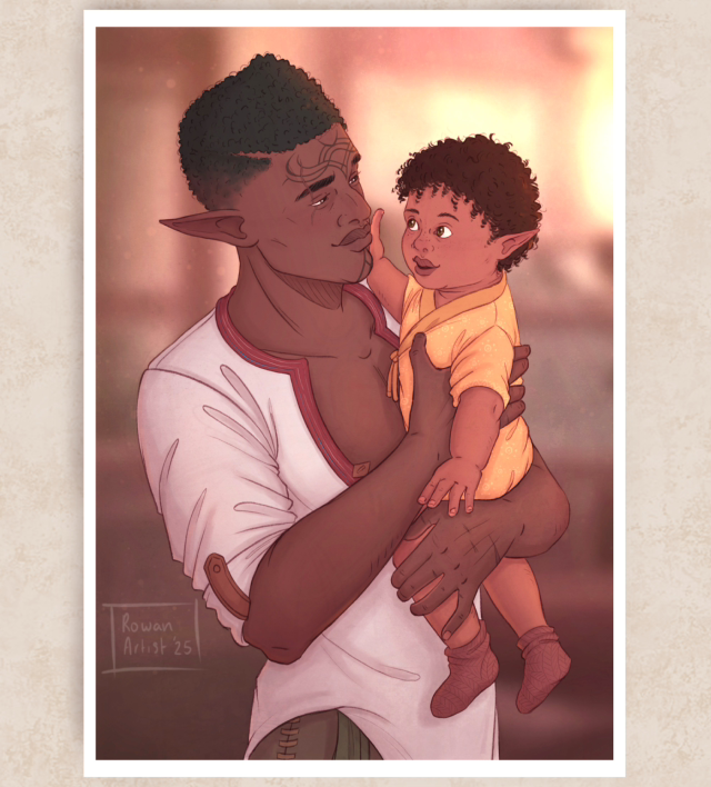 Dragon Age - Dad Davrin II Print-P51