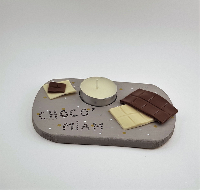 Bougeoir choco