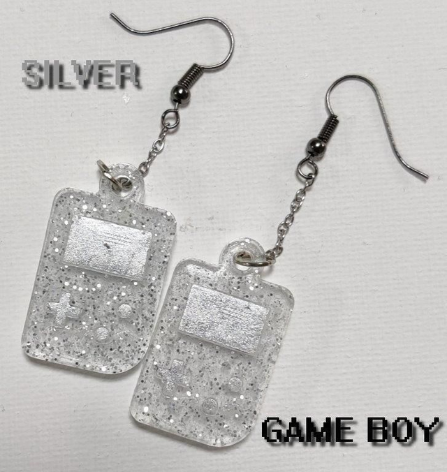 Boucles d&#039;oreilles manette silver