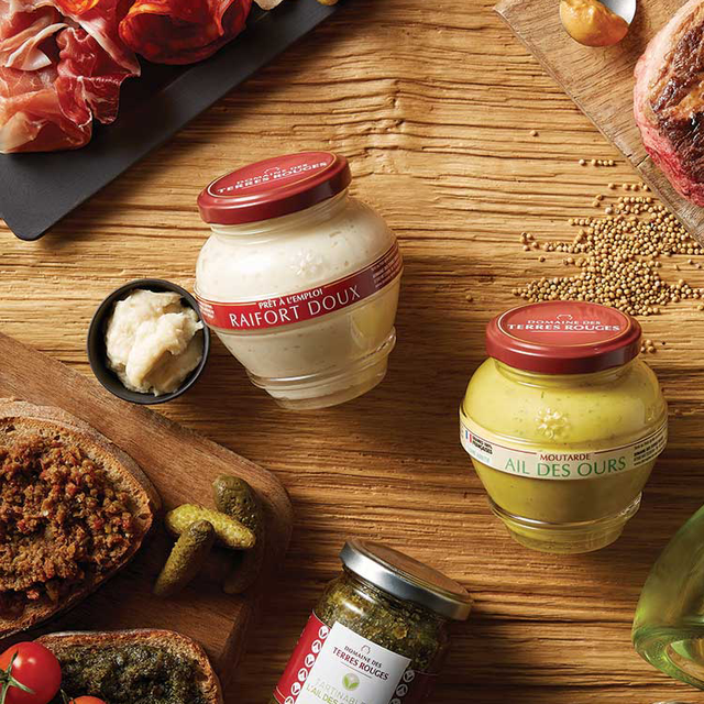 Moutarde - Domaine des terres rouges - 200 gr